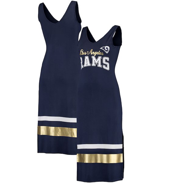 G-III 4Her by Carl Banks Los Angeles Rams Women's Navy Sideline