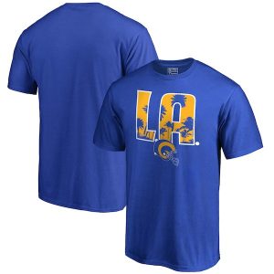 NFL Pro Line by Fanatics Branded Los Angeles Rams Royal Hometown Collection T-Shirt