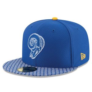 New Era Los Angeles Rams Royal 2017 Sideline Historic 59FIFTY Fitted Hat