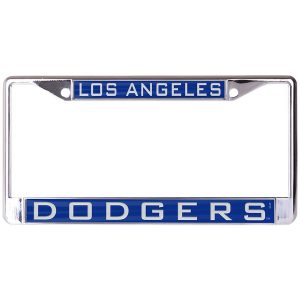 Los Angeles Dodgers WinCraft Laser Inlaid Metal License Plate Frame